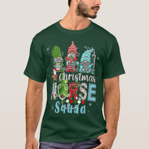 Gnome Christmas Nurse Squad Ugly Sweater Gnome Mer