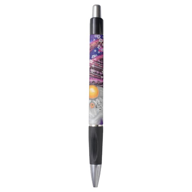 Gnome Christmas Pen (Front Vertical)