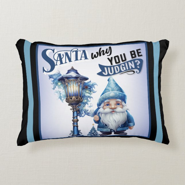 Gnome Christmas Pillow (Front)
