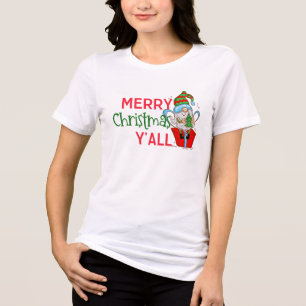 Gnome Christmas Shirt - 'Merry Y'all' Holiday Tee