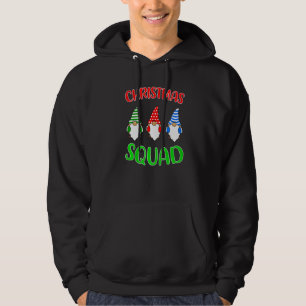 Gnome Christmas Squad Matching Family Pajamas Hoodie