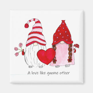 Gnome Couple A love like gnome other Magnet