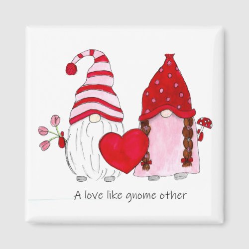 Gnome Couple A love like gnome other Magnet