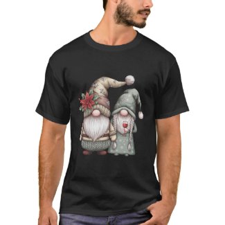 Gnome Couple Christmas T-Shirt