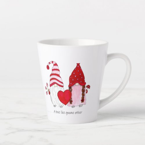 Gnome Couple Latte Mug