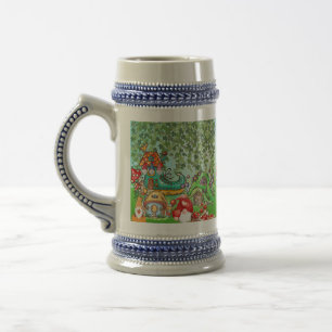 Gnome Dwelling Beer Stein