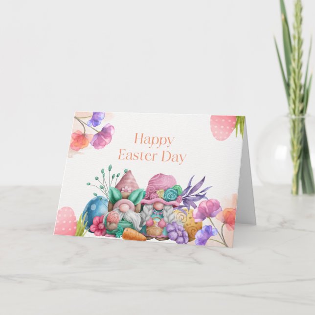 Gnome Easter Card (Front)