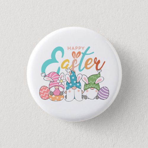 Gnome Easter character Button