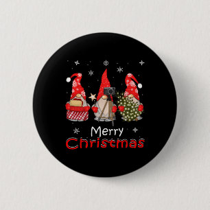 Gnome Family Christmas S For Women Men - Gnomies X Button