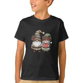 Gnome Family Christmas T-Shirt