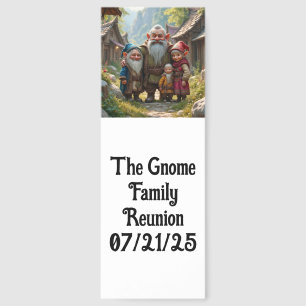 Gnome Family Reunion Bookmark