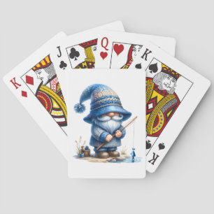 Gnome Fishing Playing Cards