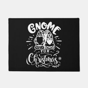 Gnome for Christmas Doormat