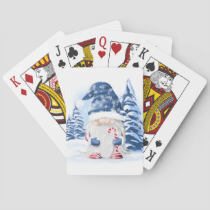 Gnome for christmas T-Shirt Poker Cards