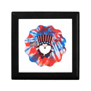 Gnome for th of July   Gift Box
