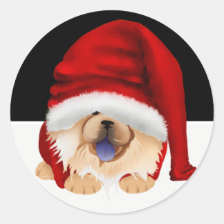GNOME for the Chowlidays red chow stickers