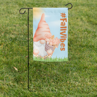 Gnome for the Fallidays Garden Flag