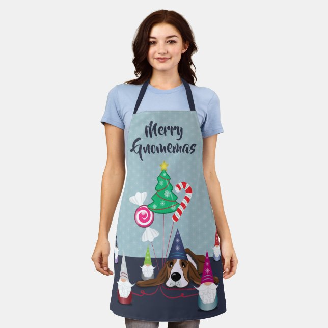 Gnome For The Holidays Apron (Worn)