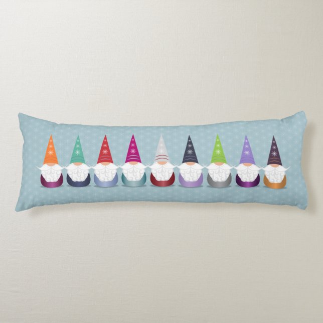 Gnome For The Holidays Body Pillow (Front)