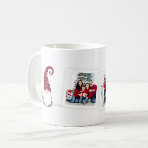 Gnome for the Holidays/Christmas photo collage Coffee Mug
