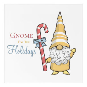 Gnome For The Holidays Festive Christmas Acrylic Print