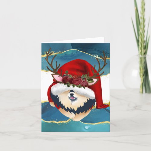 GNOME FOR THE HOLIDAYS _ Finnish Lapphund cards