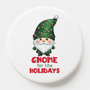 Gnome For The Holidays Funny & Adorable Christmas  PopSocket
