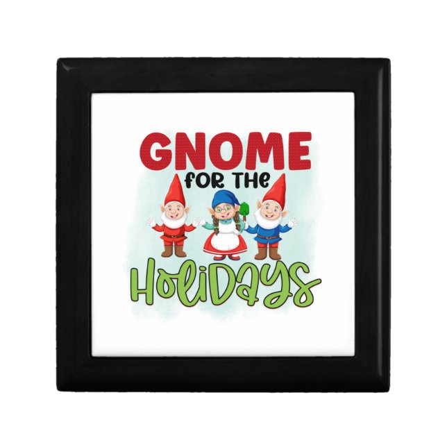 Gnome For The Holidays   Gift Box (Front)