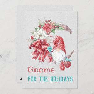 Gnome For the Holidays Holiday Card