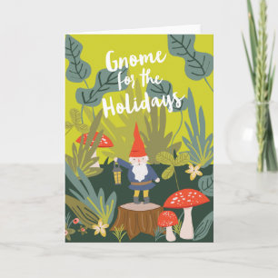 Gnome for the Holidays Holiday Card