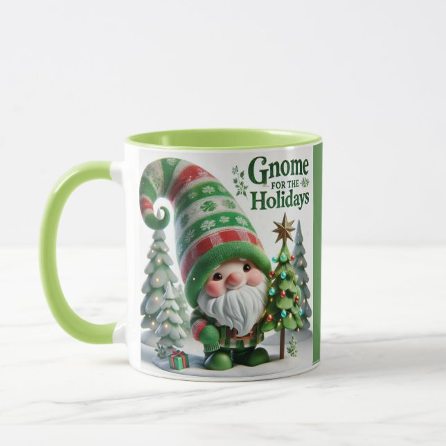 Gnome For The Holidays Official Cup #2 Green (Left)