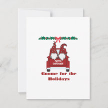 Gnome for the Holidays on a