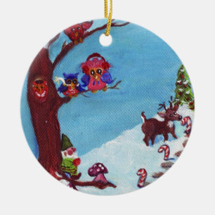 Gnome for the Holidays Ornament