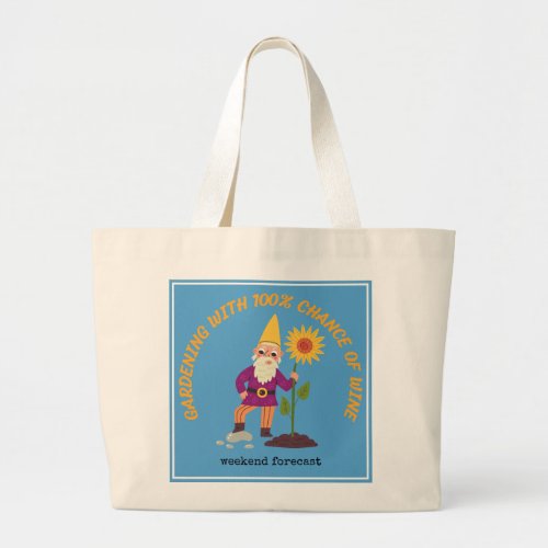 Gnome Garden Tote