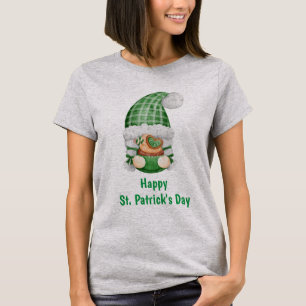 Gnome Green Cute Adorable St. Patrick's Day T-Shirt