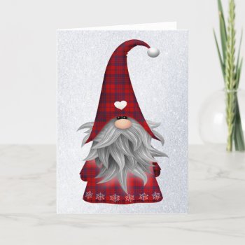 Gnome Greeting Card by ChristmasTimeByDarla at Zazzle