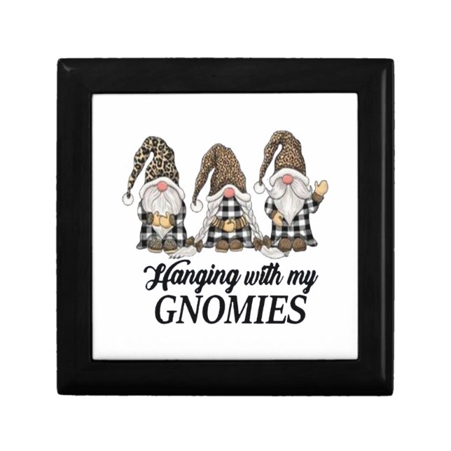 Gnome Halloween - Hanging With My Gnomies   Gift Box (Front)