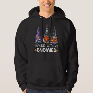 Gnome Halloween Hanging With My Gnomies Gnomes 2 Hoodie