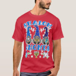 Gnome Hanukkah Funny Jewish Shalom  (2)  T-Shirt<br><div class="desc">Gnome Hanukkah Funny Jewish Shalom  (2)  .Check out our Gnomes t shirt selection for the very best in unique or custom,  handmade pieces from our shops.</div>