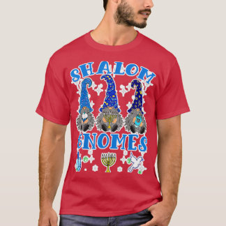 Gnome Hanukkah Funny Jewish Shalom  (2)  T-Shirt