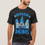 Gnome Hanukkah Funny Jewish Shalom Gnomes Chanukah T-Shirt<br><div class="desc">Gnome Hanukkah Funny Jewish Shalom Gnomes Chanukah Lights ,  Each shirt features a unique design inspired by the whimsical world of gnomes,  bringing a touch of magic to your everyday look.</div>