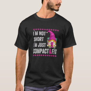 Gnome Hiker Mom Retired Grandma And Funny Hiking G T-Shirt