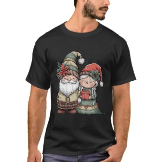 Gnome Holiday Hugs T-Shirt