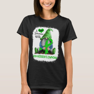 Gnome I Love Soneone With Non-Hodgkin's Lymphoma T-Shirt