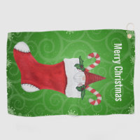  Singingin Christmas Kitchen Towels, Christmas Gnome