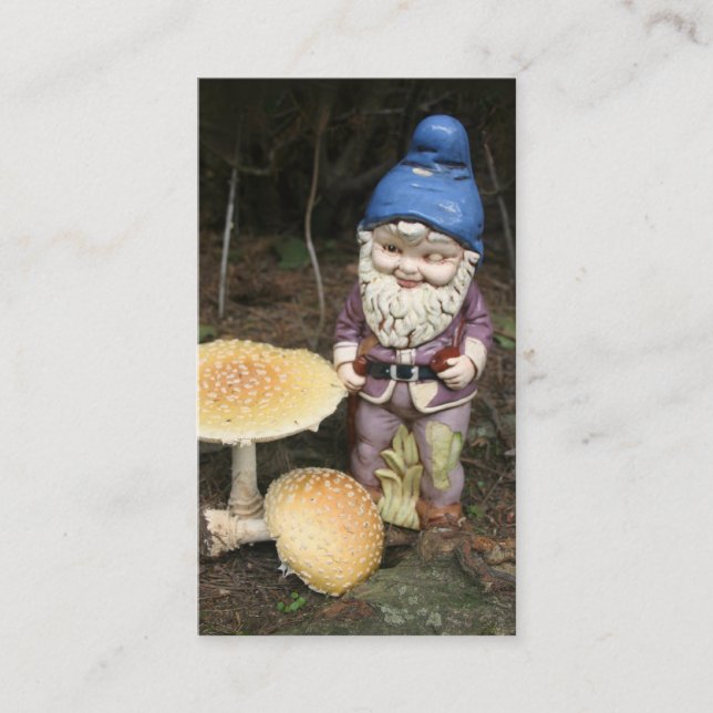 Gnome In The Garden Business Card (Front)