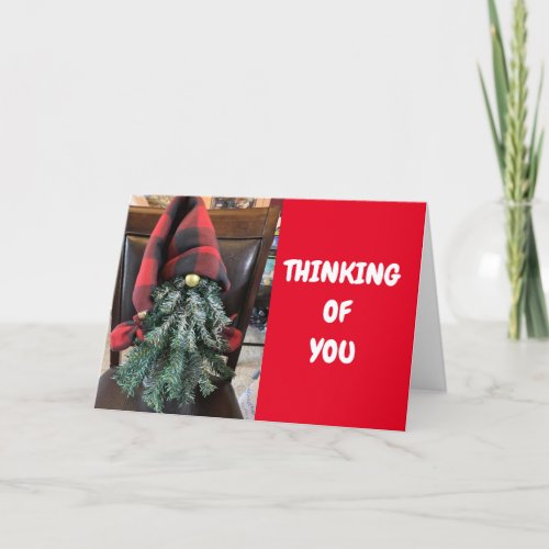 GNOME IS THINKING OF YOU ON YOUR BIRTHDAY CARD