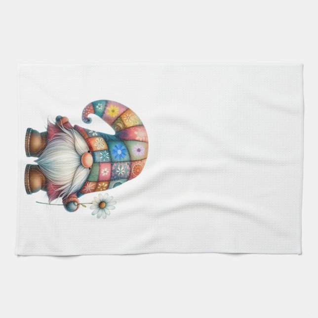 Gnome Kitchen Towel (Horizontal)