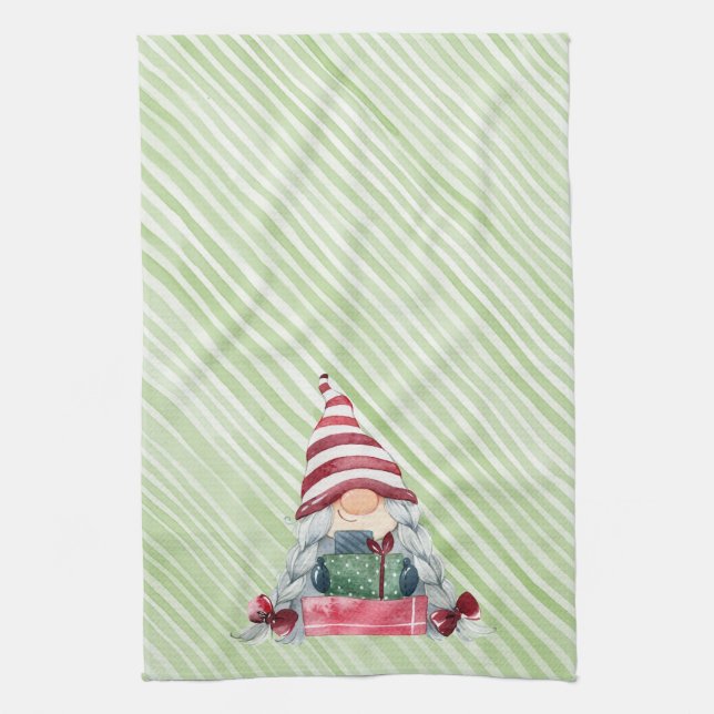 Gnome Kitchen Towel (Vertical)