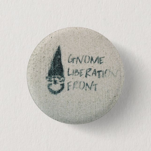 Gnome Liberation Front Button (Front)
